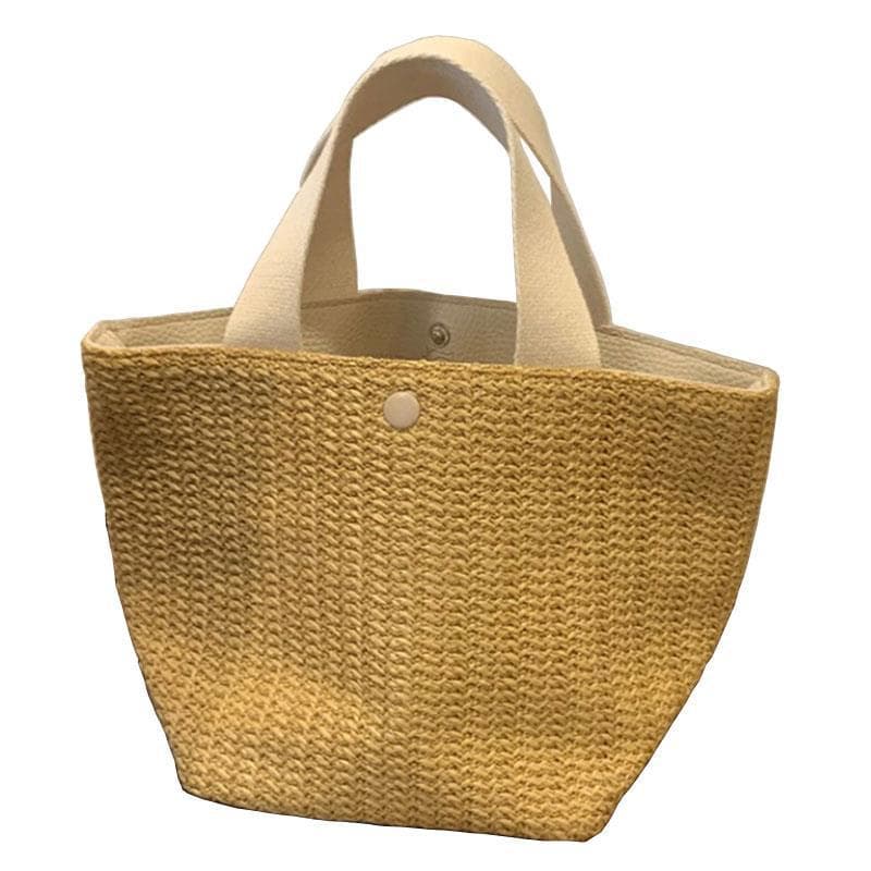カゴバッグ 夏の日差し 軽やかカゴトート